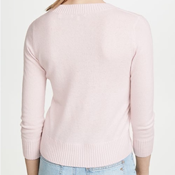 ✨Host Pick✨Vince Shrunken 3/4 Sleeve Cashmere Sweater - Picture 2 of 10